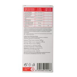 Dr. Max Probio Extrastrong, Food Supplement with Live Ferments and Vitamin C, 7 Oral Sachets with Pleasant Taste for Intestinal Flora and Immune System