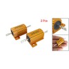 sourcingmap 2 Pcs Aluminum Clad Wire Wound Resistors 25W 30