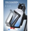 Lamicall BCSW01 Waterproof Plastic Bike Water Bottle Holder Non-slip Rubber