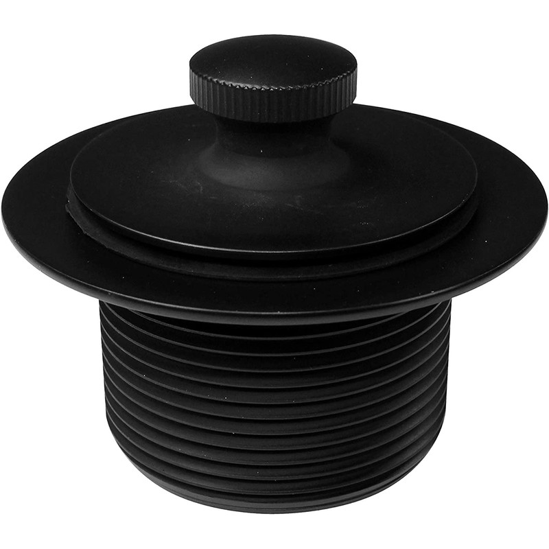 Westbrass D3324-62 1-1/2" NPSM Pull & Drain Bathtub Plug, Coarse