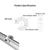 SBR Linear Rail Stopper, SBR20 Linear Rail Stopper, 20 mm