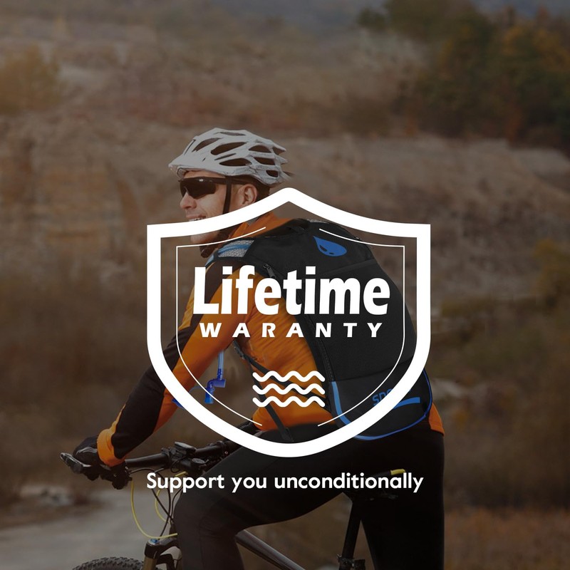 2 Pack Hydration Backpack Pack with 2L Hydration Bladder, TNYSPORT