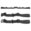 Adjustable Chest Strap for Backpack, 2 Pack, Black for Kids