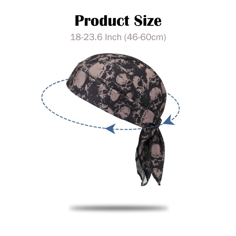 Do Rags Cooling Skull Caps, Hip Hop Hats, Pirate Hat