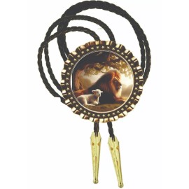 Neckties clothing accessories photo art custom made bolos The Lion and the  Lamb Christian Art Bolo Tie Men's Accessory Neckties Men Wear