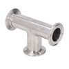 Pipe Tee Fitting 304 Stainless Steel Quick Connect Tube Joint