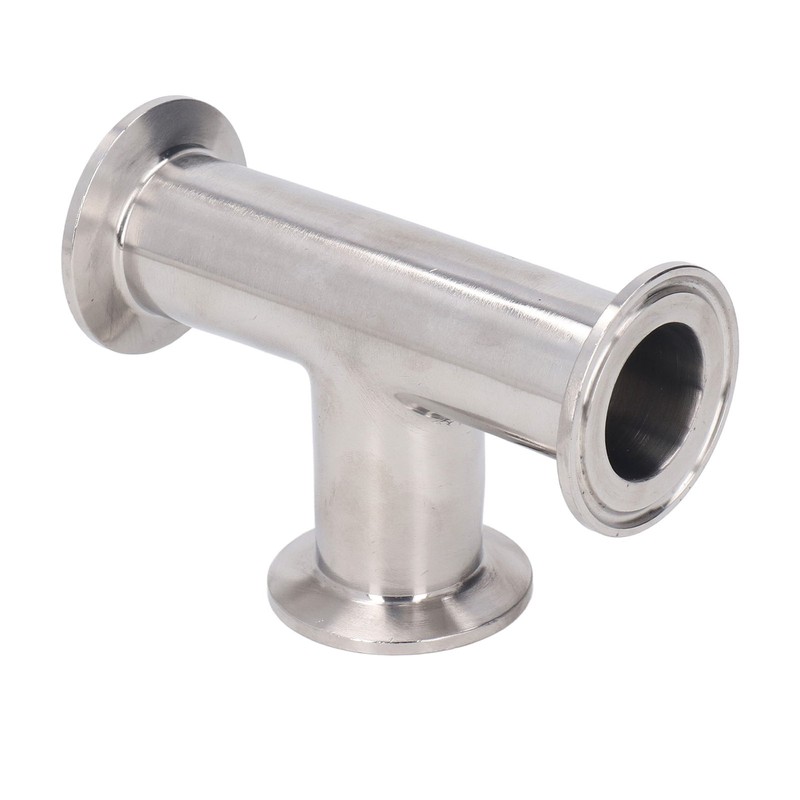 Pipe Tee Fitting 304 Stainless Steel Quick Connect Tube Joint