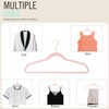 ManGotree Velvet Coat Hangers, Non-Slip Felt Suit Hangers, Ultra-Slim Space