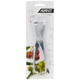 Avanti 15084 Alloy Cherry and Olive Pitter, Silver