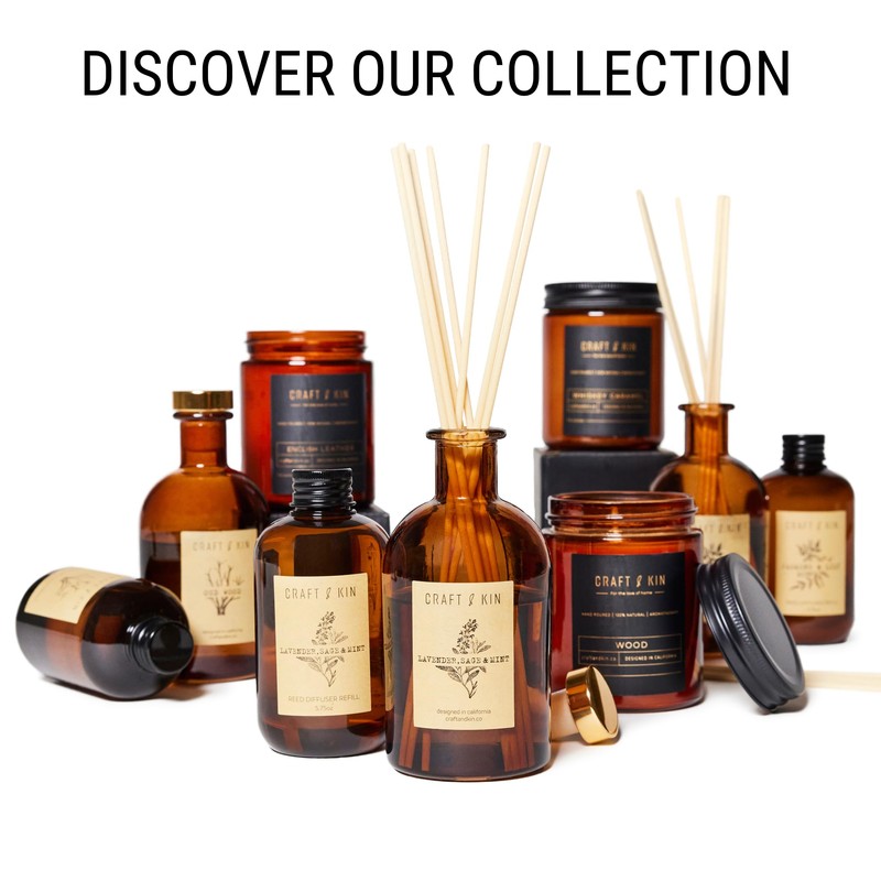 Craft & Kin Lily & Jasmine Diffuser Reed Diffuser |