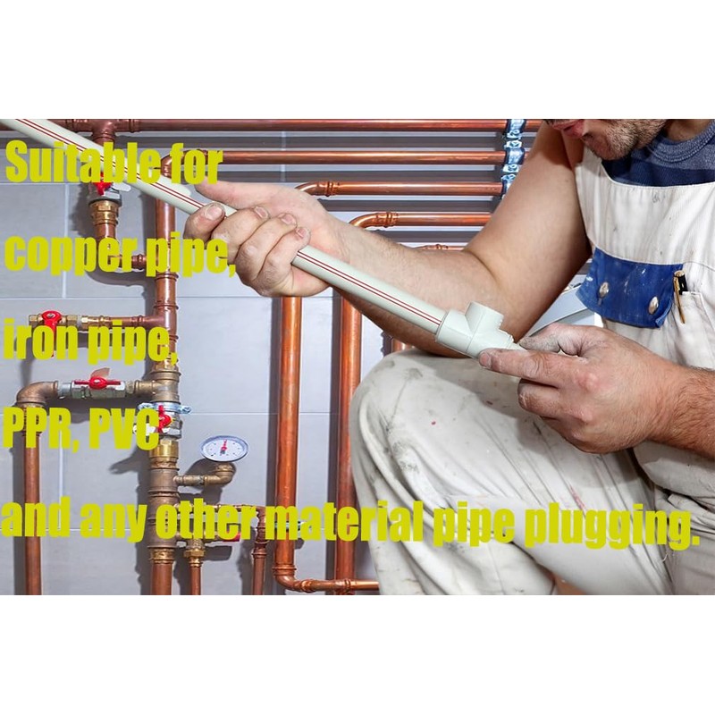VAVAQQSE Emergency Pipe Water Stopper, Hot Melt Water Stop, Kit