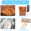 5 Pcs Nut Milk Bag Food Grade Nut Bag Strainer