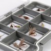 Maxcatch New Magnetic Back Fly Box Clear Waterproof Fly Fishing