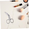 WOONEKY Professional Eyebrow Tweezers Set Stainless Steel Scissor Tweezers for