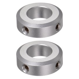 QUARKZMAN Set of 2 Adjusting Rings Shaft 17 mm Bore 32 mm AD 10 mm Width Shaft Locking Ring Depth Stop Rings for Wheel Wheelbarrow Axle Gear Assembly CNC Machine Tools