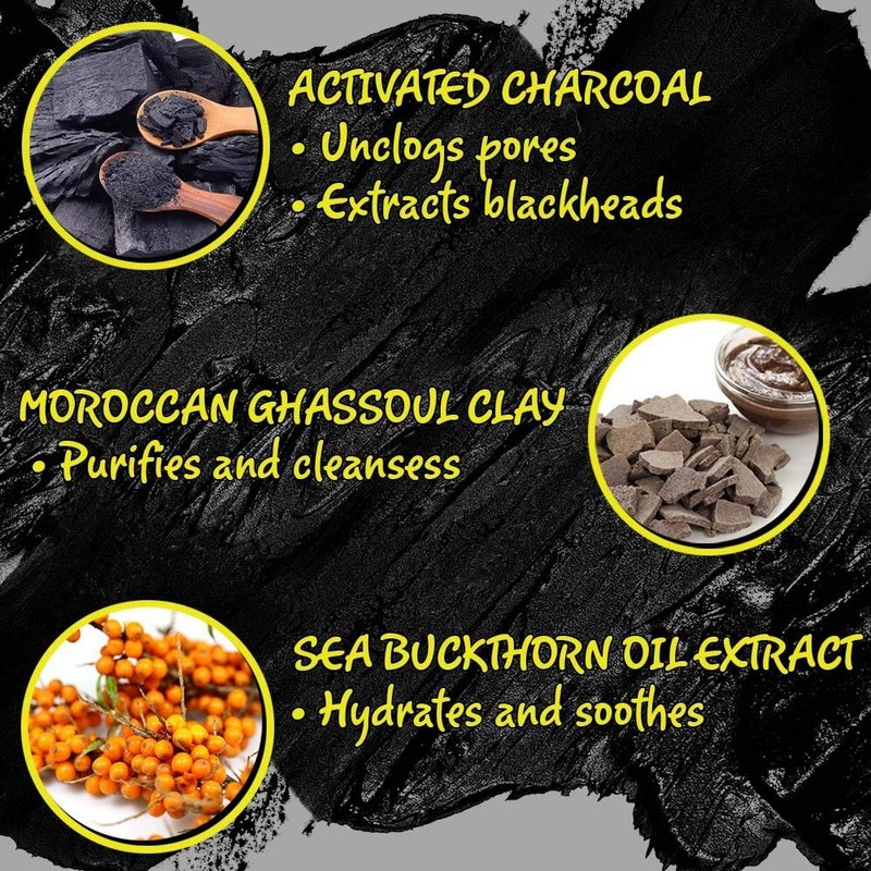 Body Drench The Black Peel-Off Mask, 3 oz