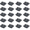 SCHUIWINNER 20Pcs Plastic Bed Slat Holders Kits Connecting Accessories Bed