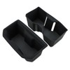 Auovo Center Console Front&Rear Cup Holder Inserts Compatible with Toyota