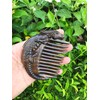 Handicraftviet Hand-Carved Wooden Hair Comb, Wooden Viking Comb for Men's