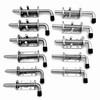 1PCS Spring Loaded Latch,Stainless Steel 304 Security Barrel Bolt Latch