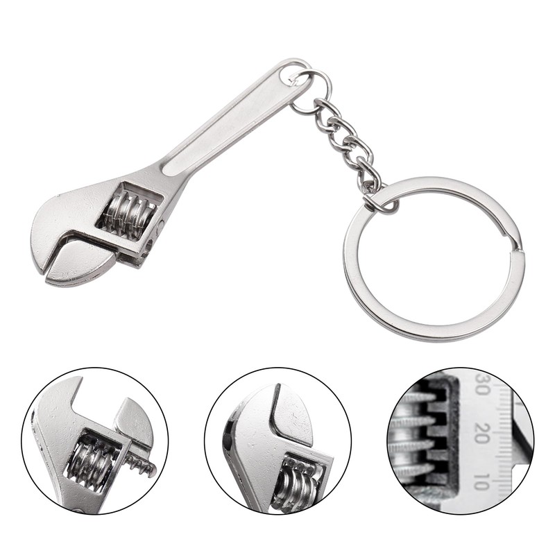 ORUZA 4Inch Mini Adjustable Wrench, Multifuction Spanner, Small Wrench Repair