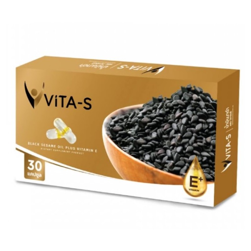 Vita-S Black Sesame Oil 30 Capsules