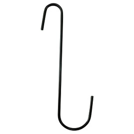 Clyde Garden Hanging Basket S Hook, Black, 10cm