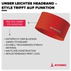 ATOMIC ALPS TECH Unisex Winter Headband, Flame Scarlet, One Size,