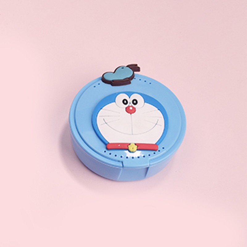 Retainer Case Travel Portable Cartoon Cute Mouth Guard Denture Aligner