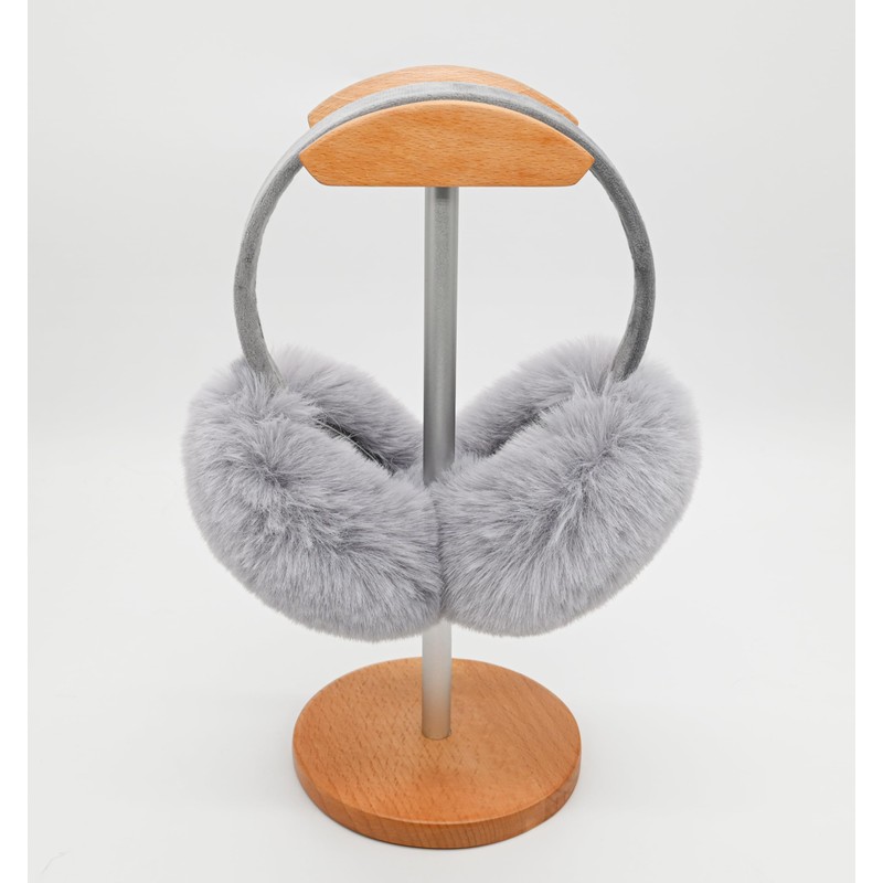 Onmygogo Plush Faux Fur Earmuff for Winter, Soft Warm and