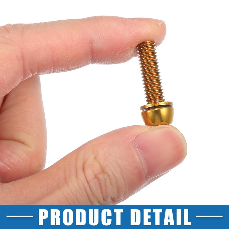 A ABSOPRO Bicycle Stem Screw Fixing Screw Handlebar Stem Bolt
