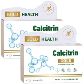 Calcitrin Gold Dietary Supplement, Mobility Reinforcement, 120 Tablets (2 Pack)
