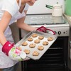 Stainless Steel Baking Sheet with Rack Set, E-far 12.4”x9.7” Cookie
