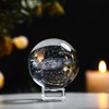 Home-X 3D Planet Solar System Crystal Ball, 60mm Shooting Star