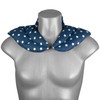 Neck Pillow with Stand-Up Collar Stars Blue - Rapeseed Pillow