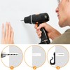 30 Pack Screw Hooks Q-Hanger Screw in Hooks with Safety