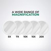 Jumbl 6” 20X Magnifying Mirror, Compact Suction Cup Makeup Mirror