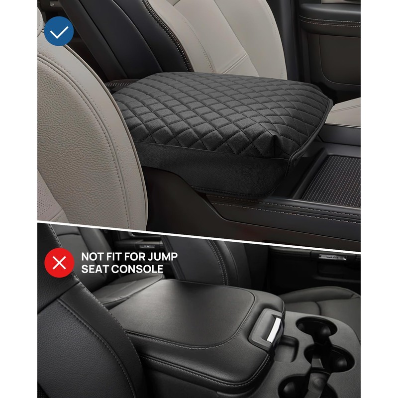 JOYTUTUS Center Console Cover Compatible with 2019-2025 2026 Ram 1500
