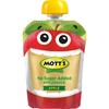 Mott's No Sugar Added Applesauce, 3.2 oz Clear Pouches, 4Count