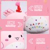 Happy Birthday Plush Toy, 23 cm Axolotl Cuddly Toy, Cartoon