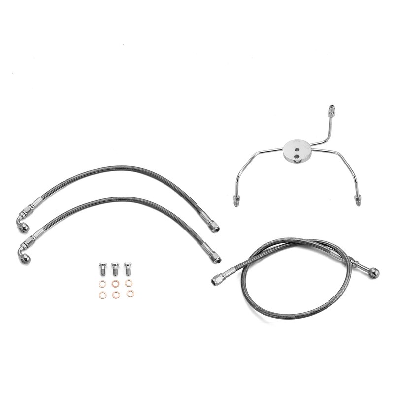 Mofun 51" Upper and Lower Hydraulic Brake Line Non-ABS Compatible