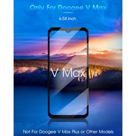 ARSSLY Display for Doogee V Max LCD Display for Doogee V Max LCD Display Touchscreen Digitizer Assembly Repair Kit (Black without Frame)