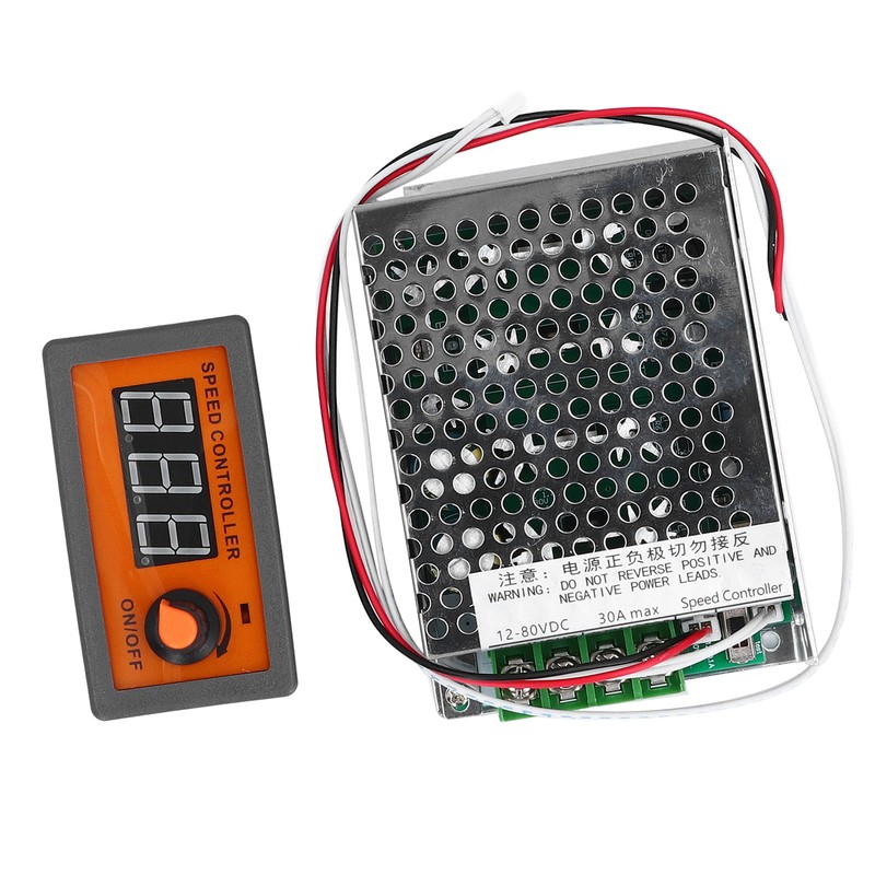 DC Motor Speed Controller PWM Digital Display Multipurpose Motor Speed