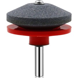 1PCS Universal Lawn Mower Blade Sharpener Universal Grinding Rotary Drill Cut Sharpener Garden Tool Red