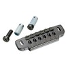 Gotoh 510UB Wraparound Guitar Bridge with Studs, Cosmo Black
