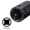 sourcing map 1/2" Drive by 13mm Deep Impact Socket, Heat-Treated