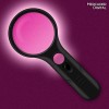 Mercader Digital Lupa Mano 3x 45x Luz Led Uv Portable