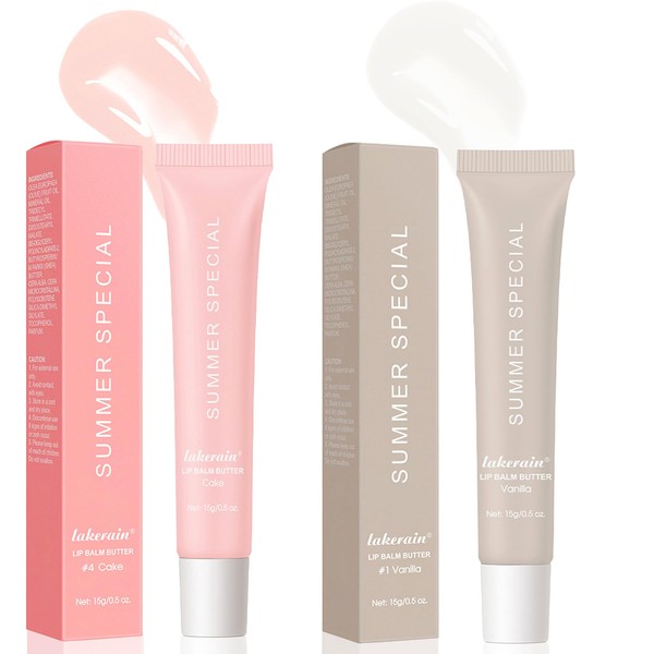 Samkeen 2 Color Summer Lip Butter Balm, Lip Mask, Lip