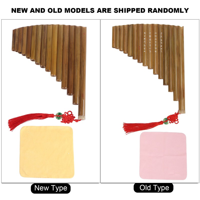 Pan Flute 15 Pipes G Key Chinese Traditional Musical Instrument
