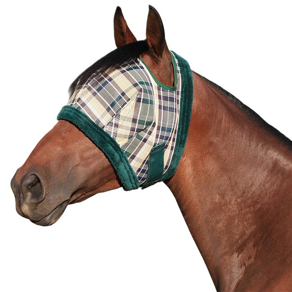 Kensington Fly Mask with Fleece Trim for Horses — Protects